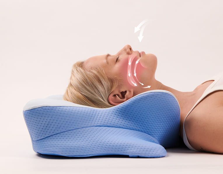 Derila ERGO 5-Zone Butterfly Contour Pillow